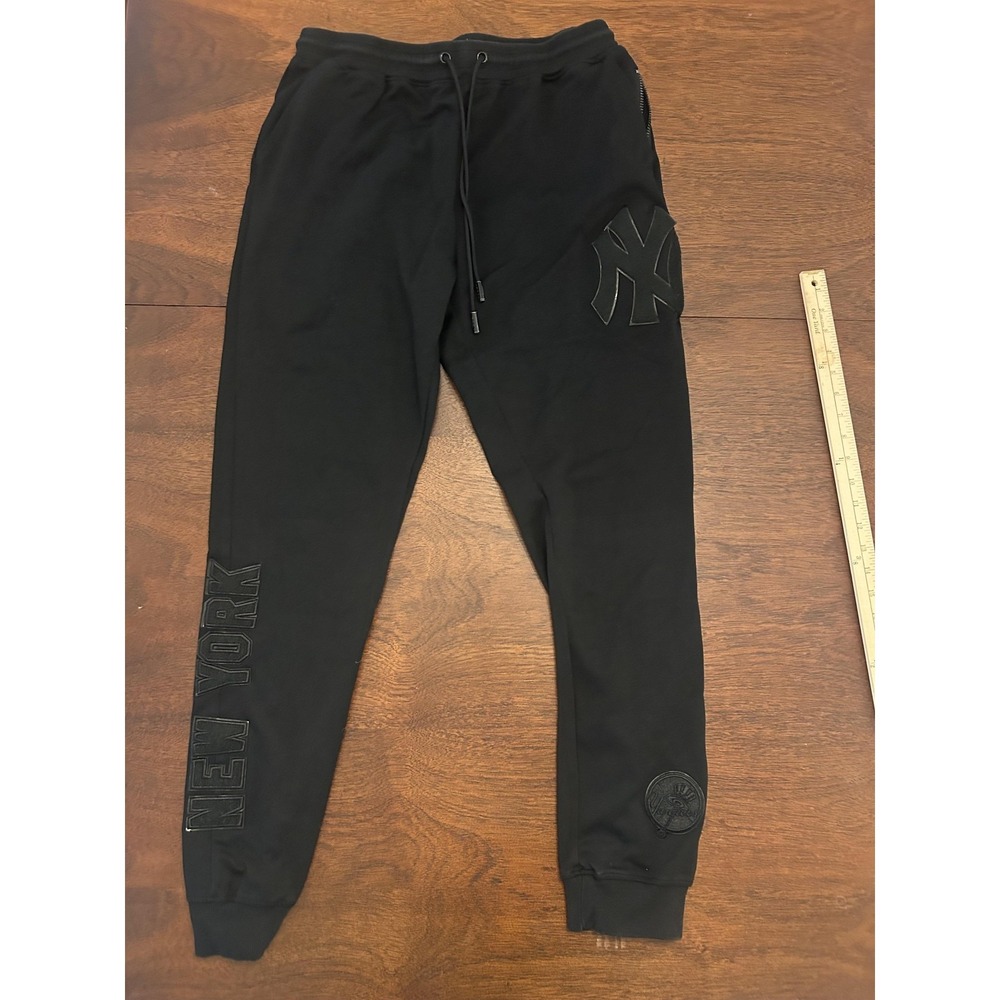 New York Yankees‎ Pants Mens Large Black MLB Baseball Joggers Pro Standard